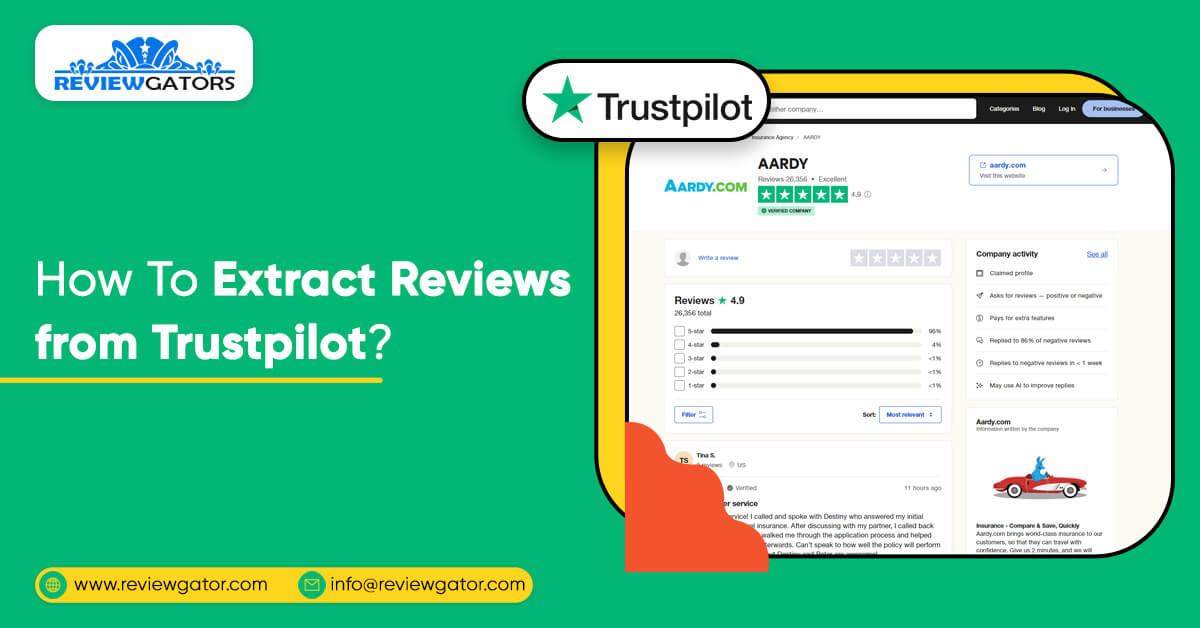 How To Extract Reviews from Trustpilot?